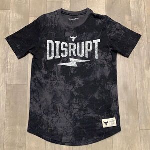 Mens Under Armour Project Rock‎ “Disrupt”Loose Fit Crewneck T-Shirt